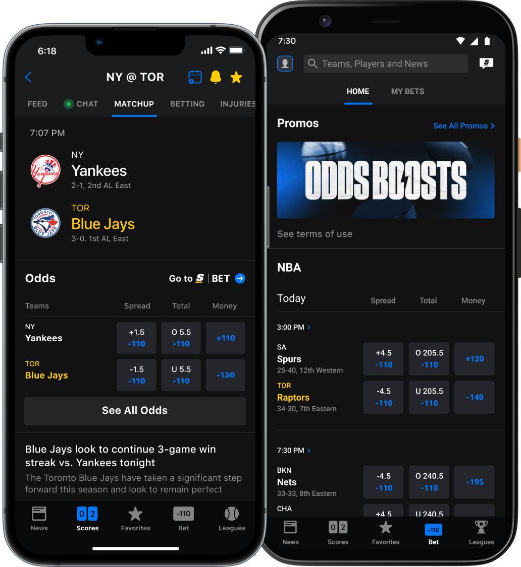 theScore Mobile app